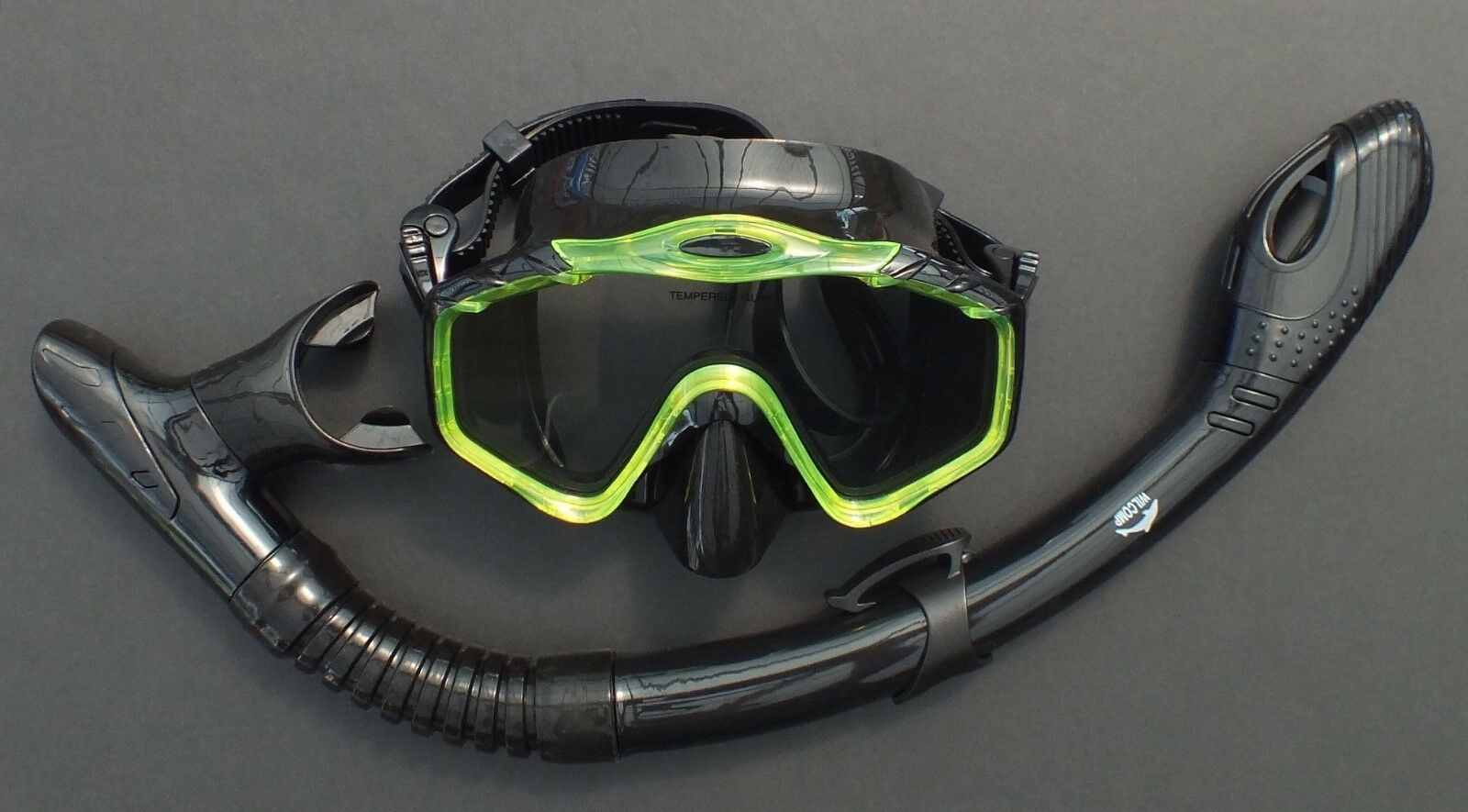 NEW WILCOMP Swimming/Snorkelling Set WIL-SS-33BY fins/mask/dry snorkel - Image 3