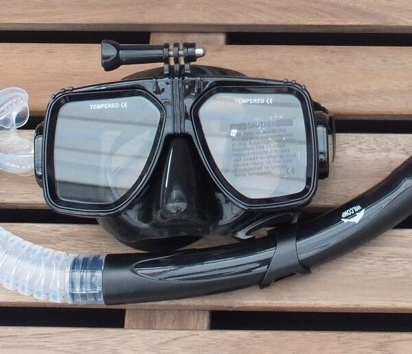GoPro Mask and Dry Snorkel  Scuba Diving Snorkeling Silicone Set WIL-DS-GPR