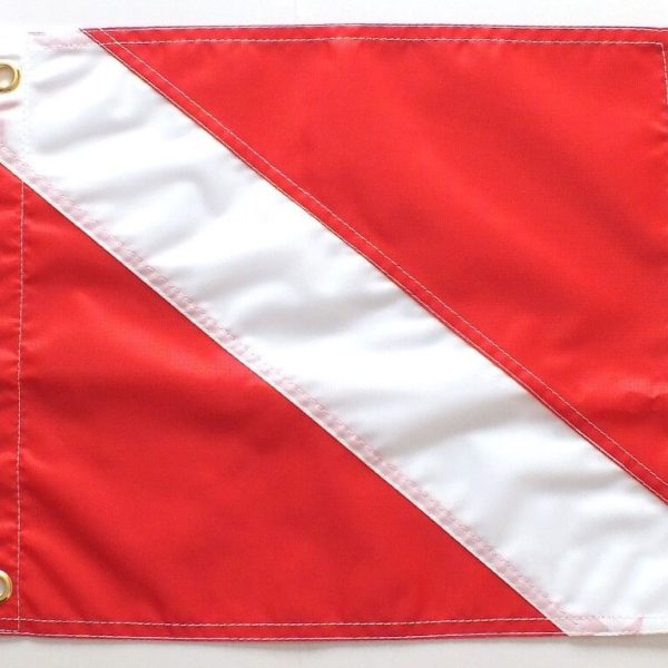 NEW Diver Down Flag (Scuba Flag) small 350 X 300