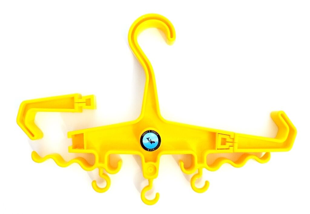 Multi-Hanger for BCD / Wet suit / Regulator Yellow WIL-HA-01Y - Image 2