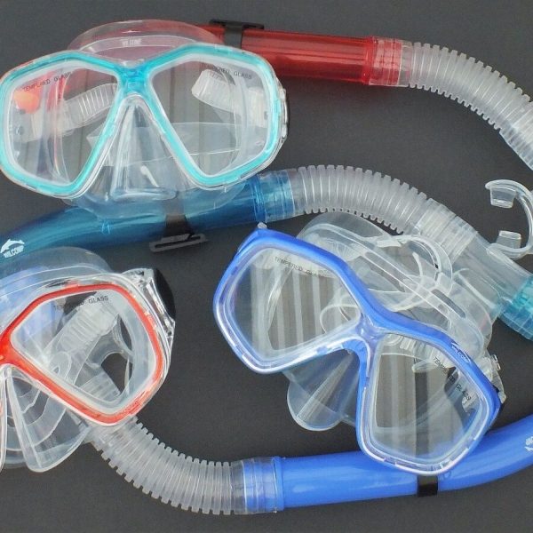 NEW Snorkelling Diving Silicone Sets (mask and snorkel) WIL-DS-34 from WILCOMP