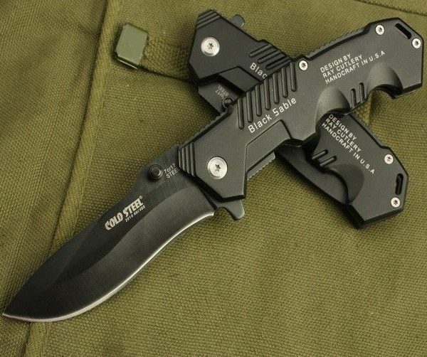 Folding Pocket Knife Outdoor Camping Survival Tactical Hunting WIL-PK-06