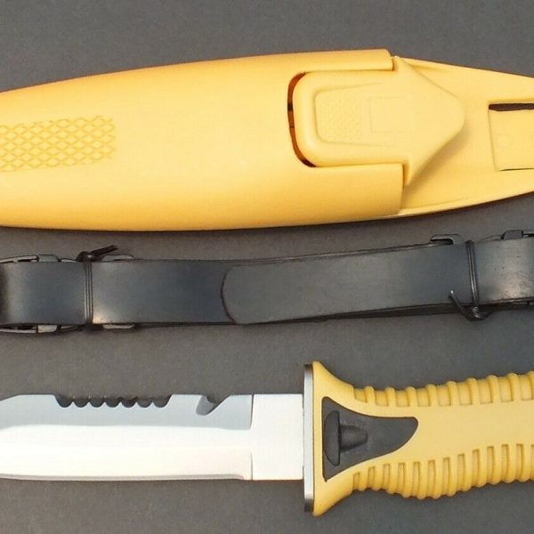 New Commando Scuba Dive Knife with Sheath WIL-DK-CYY