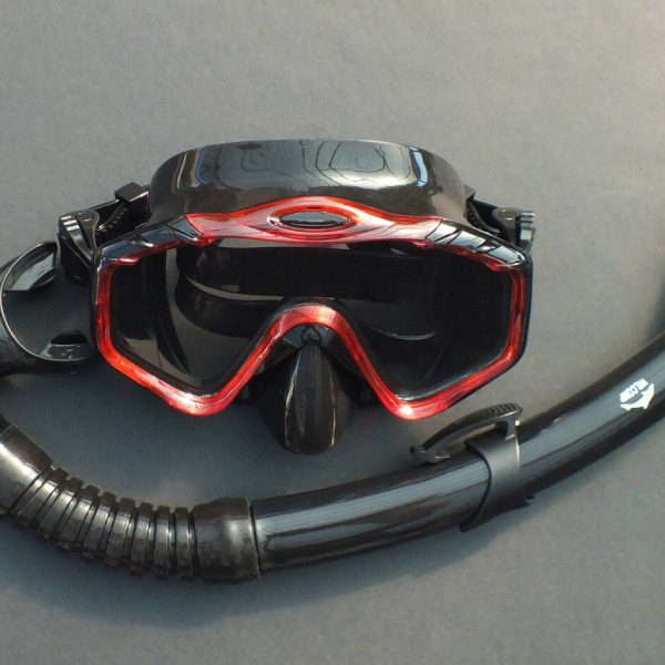 New Snorkelling Diving Liquid Silicone Set WIL-DS-33R with Dry Snorkel