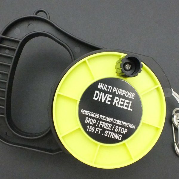 Scuba Diving Dive Reel with Handle 150ft/45m long  WIL-DR-01Y WILCOMP