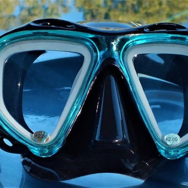 WILCOMP Scuba Diving Mask with Optical Corrective Lenses WIL-DM-54 (+2.0)