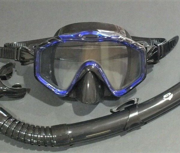 New Snorkelling Diving Liquid Silicone Set WIL-DS-33B with Dry Snorkel