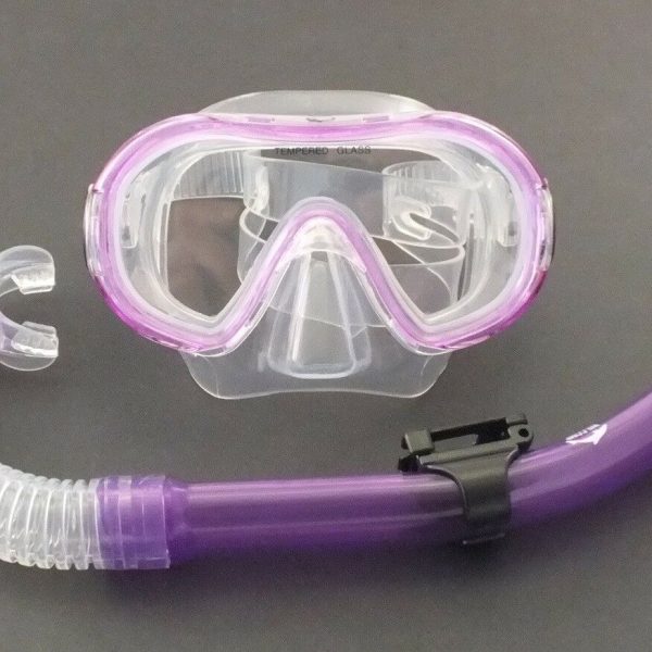 WILCOMP Children Snorkelling Silicone Set for 5-12 years old WIL-DS-17P