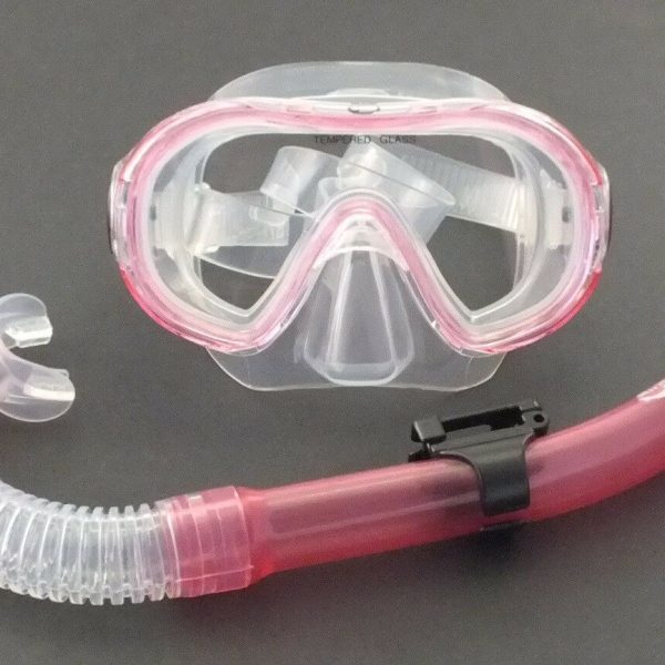 WILCOMP Children Snorkelling Silicone Set for 5-12 years old WIL-DS-17R