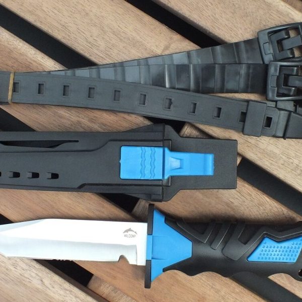 WILCOMP Scuba Diving Fishing Stainless Steel Knife WIL-DK-16X