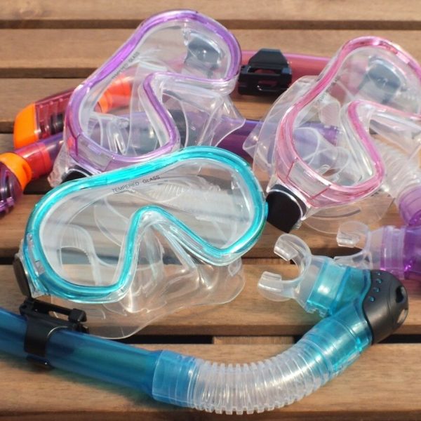 Children Mask and Dry Snorkel Set for 5-12 years old WIL-DS-17 Snorkelling