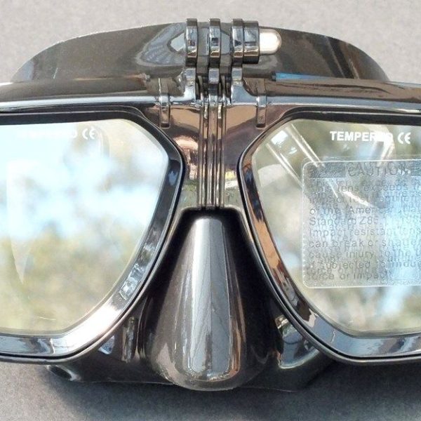 With GoPro Bracket Liquid  Silicone Mask for Snorkelling Scuba Diving