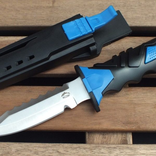 Scuba Diving Fishing Survival Stainless Steel WILCOMP Knife WIL-DK-16