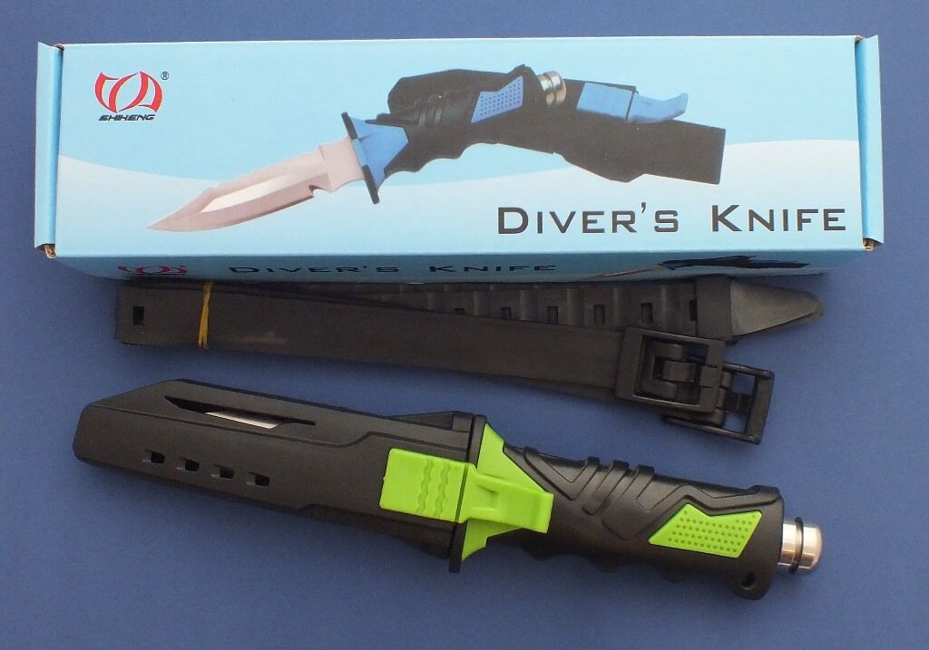 Scuba Diving Hunting Fishing Stainless Steel WILCOMP Knife WIL-DK-06 - Image 3