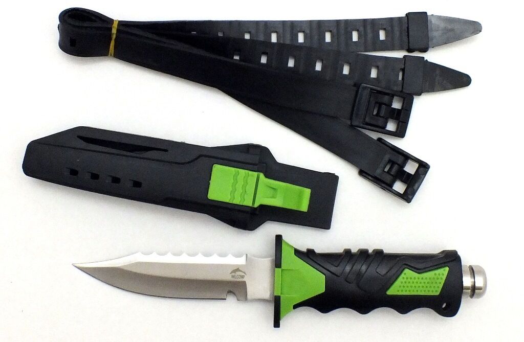 Scuba Diving Hunting Fishing Stainless Steel WILCOMP Knife WIL-DK-06 - Image 7
