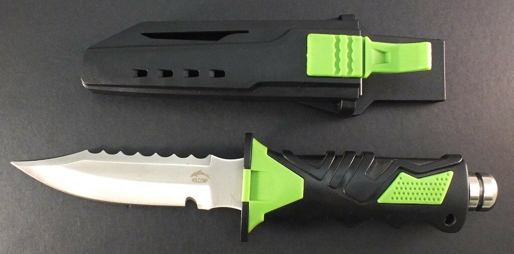 Scuba Diving Hunting Fishing Stainless Steel WILCOMP Knife WIL-DK-06 - Image 8