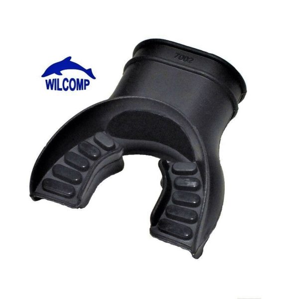 Silicone Mouth Piece for Scuba Diving Regulators & Snorkels WIL-MP-01Bk