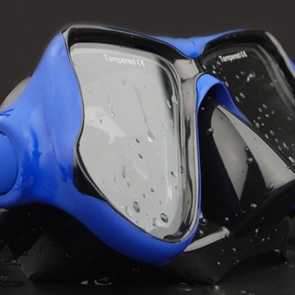 Snorkelling Scuba Diving Liquid Silicone Mask WIL-DM-12RB rubber coating