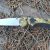 ELK RIDGE Hunting Survival Outdoor Folding Knife with LED and Whistle