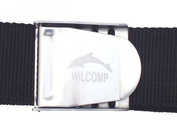 Scuba Diving Black Weight Belt with Stainless Steel Buckle WIL-WB-02B