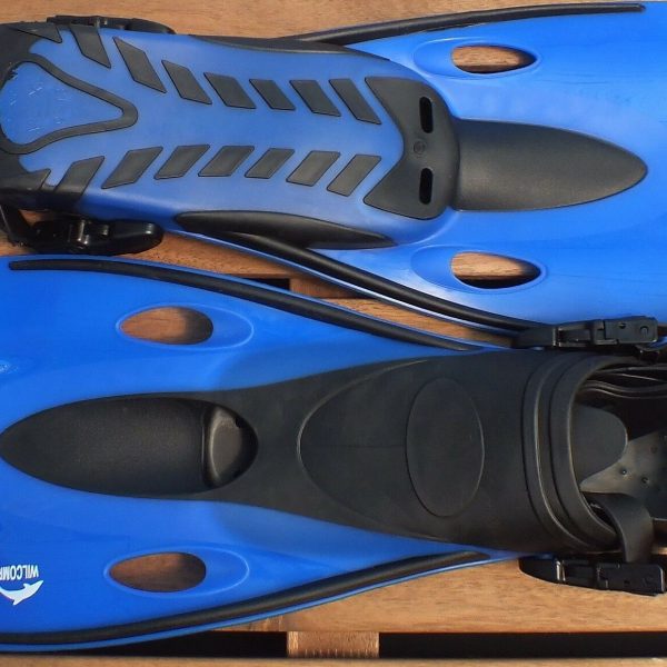 WILCOMP Swimming/Snorkeling/Scuba Diving Open Heel Fins WIL-DF-33