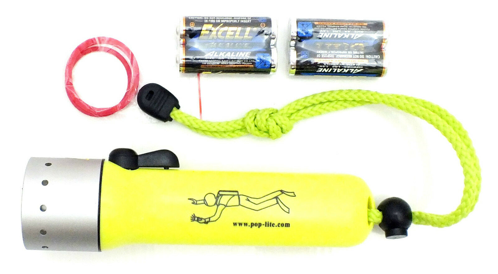 Top Quality High Power Diving Flashlight with US Cree Q5 up to 60m POP-lite F2 - Image 3