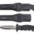 Scuba Diving Camping Hunting Fishing Stainless Steel Dive Knife WIL-DK-02BK***