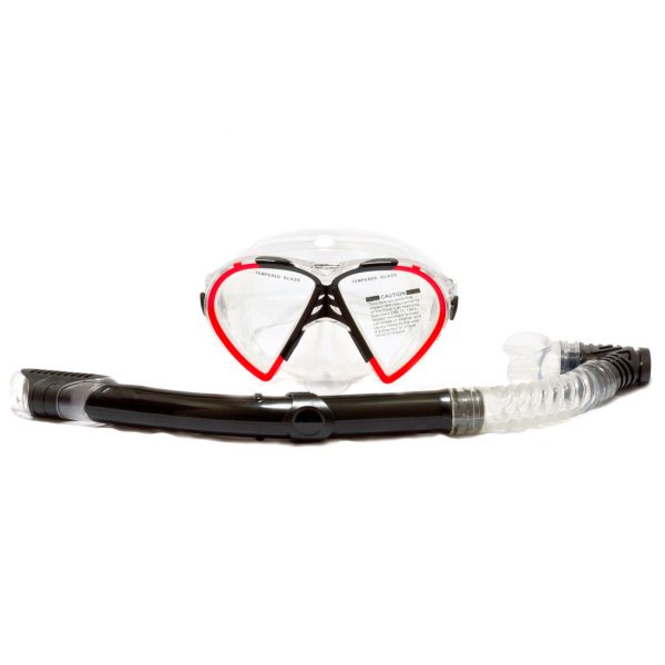 NEW WILCOMP Snorkeling/Diving Silicone Set WIL-DS-7 with 100% Dry Snorkel