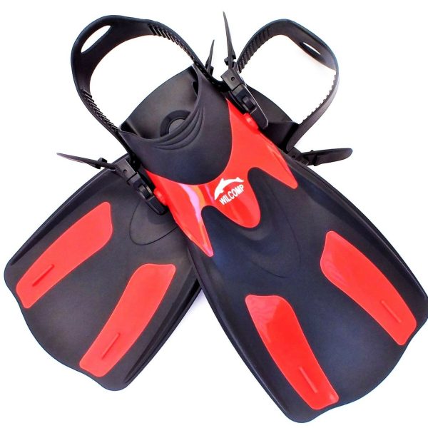 Swimming/Snorkelling/Scuba Divinng Open Heel Fins WIL-DF-55R WILCOMP