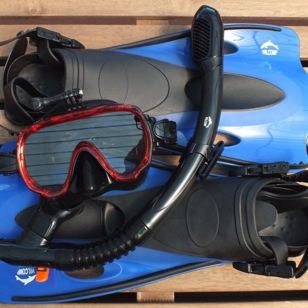 GoPro Snorkelling Diving Set WIL-SS-32R with GoPro Mask – Dry Snorkel – Fins