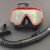 New Snorkelling Diving Liquid Silicone Set WIL-DS-32R with GoPro mask