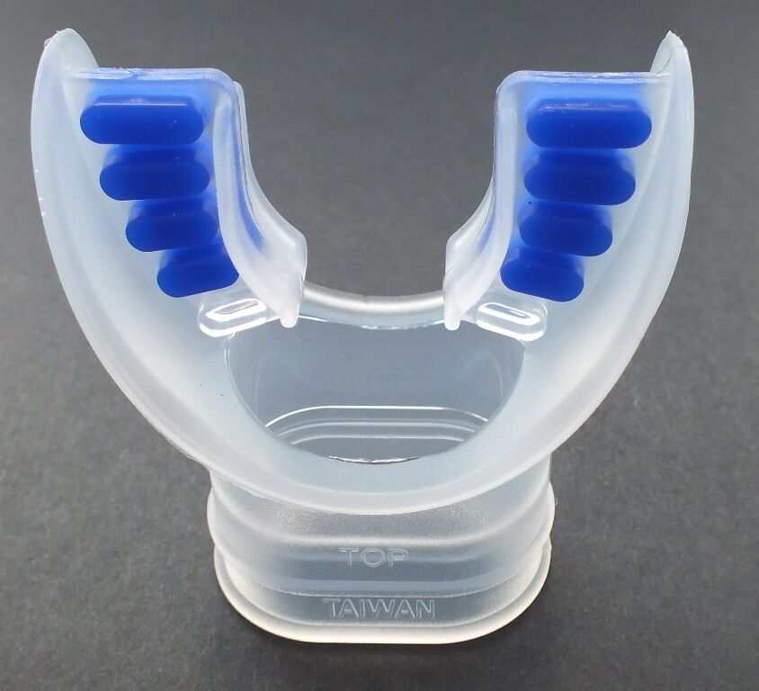 Silicone Mouth Piece for Scuba Diving Regulators & Snorkels WIL-MP-02Bl - Image 2