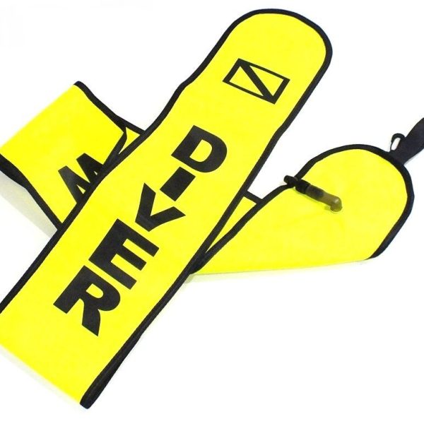 6ft Scuba Diving Safety Emergency Signal Yellow Rescue Tube Sausage WIL-RT-2Y