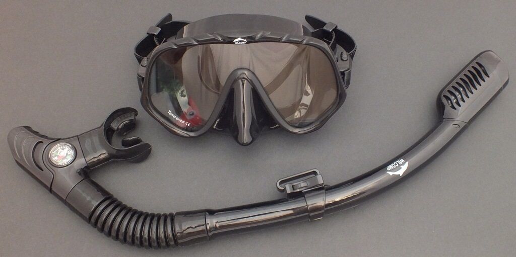 Mask and Dry Snorkel - Snorkeling Diving Liquid Silicone Set WIL-DS-53 - Image 6