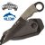 MASTER USA MU1119GC Grey Cord-Wrapped Neck Knife w/ Hard Sheath