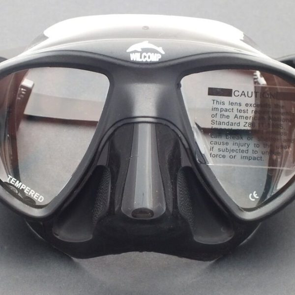WILCOMP Low Profile Mask for Free-diving  Spear-fishing Scuba Diving WIL-DM-26