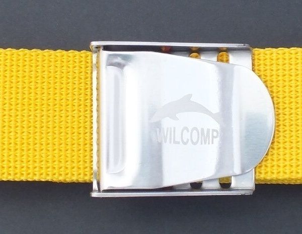 Scuba Snorkelling Yellow Weight Belt with Stainless Steel Buckle WIL-WB-02Y