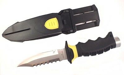 Scuba Diving Camping Hunting Fishing Stainless Steel Dive Knife WIL-DK-02Y - Image 2