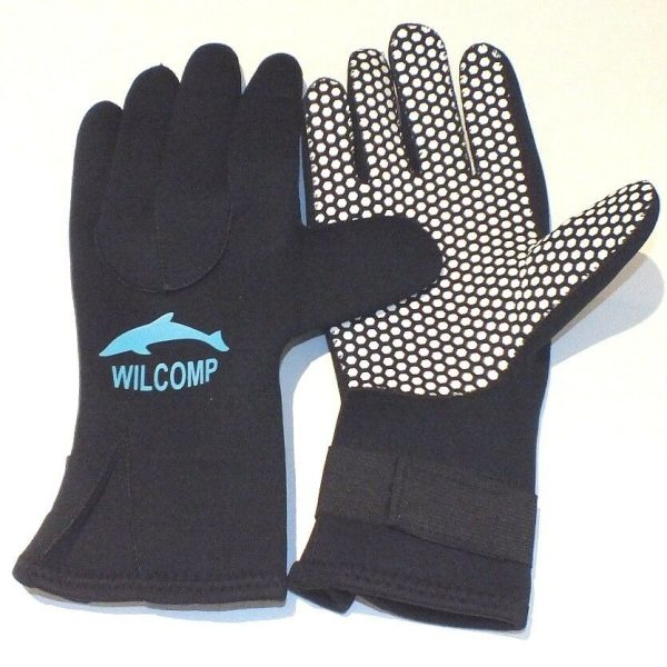 WILCOMP 3mm REINFORCED NEOPRENE DIVE GLOVES size L