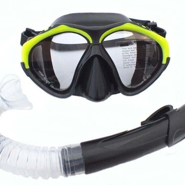 Snorkeling Diving Liquid Silicone Set WIL-DS-2YY mask and dry snorkel set