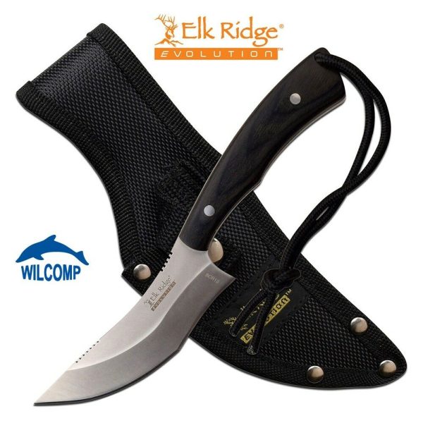 ELK RIDGE EVOLUTION ERE-FIX012-BK SKINNER FIXED BLADE KNIFE