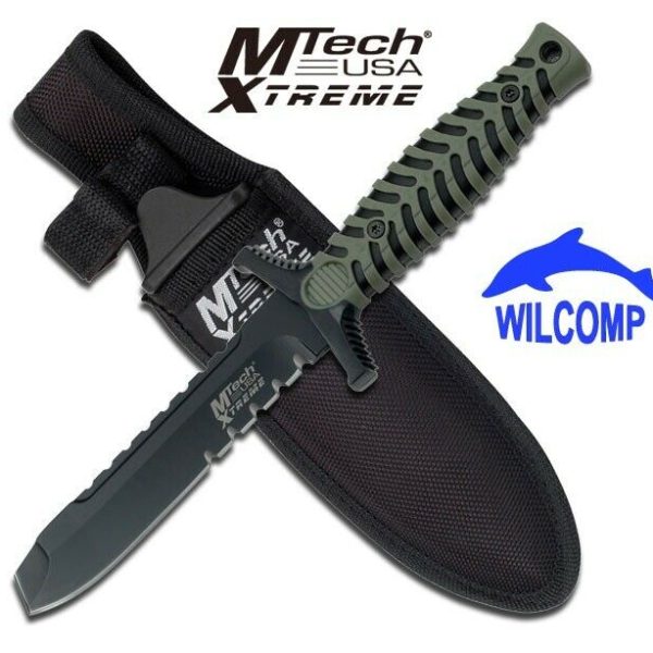 Mech USA XTREME Blunt Point Tactical Knife Tactical & Military – MX-8089BGT