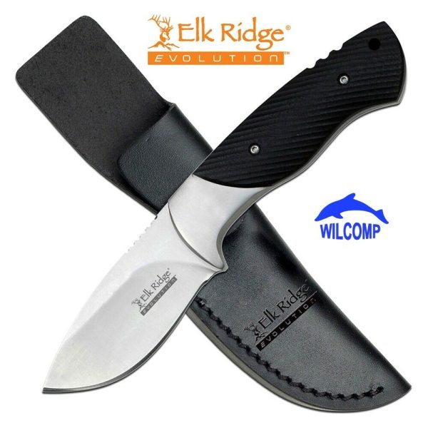 ELK RIDGE EVOLUTION ERE-FIX014PL-BK FIXED BLADE KNIFE
