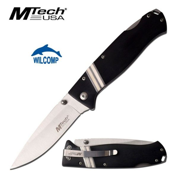 MTECH USA MT-966BK Lockback FOLDING KNIFE