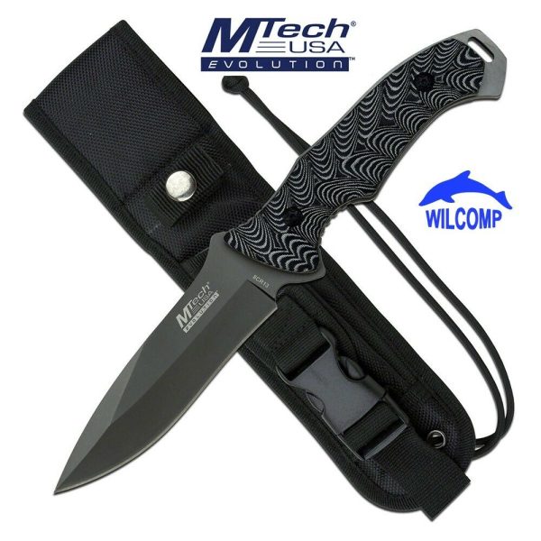 MTECH USA EVOLUTION MTE-FIX004-GN FIXED BLADE KNIFE