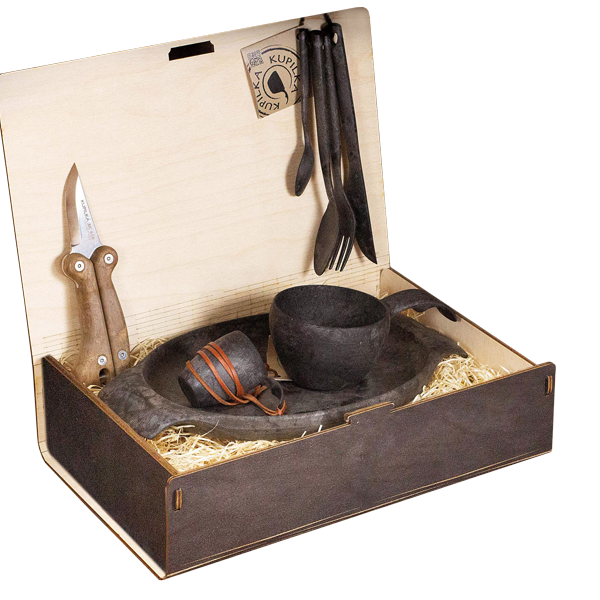 KUPILKA ecological dishware PLATINUM SET