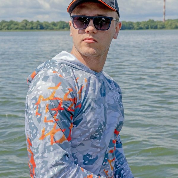 LONGSLEEVE OUTDOOR HOODIE *UPF 50 (964-CL-1) Size: Large