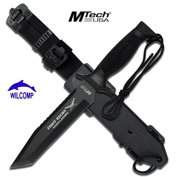 MTECH USA MT-676TB Tanto Knife 12″, OUTDOOR HUNTING SURVIVAL
